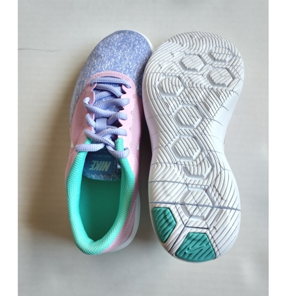 🆕 NIKE Girls Flex Contact Unicorn Sneakers Shoes - Picture 12 of 14